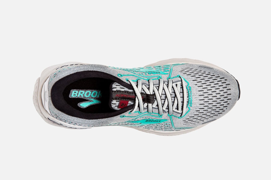 Brooks Israel Adrenaline GTS 21 Road Running Shoes Womens - Grey - VFX-134820